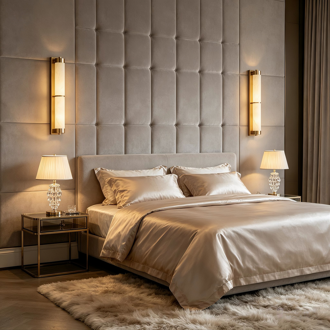 Alabaster Cylinder Wall Sconce