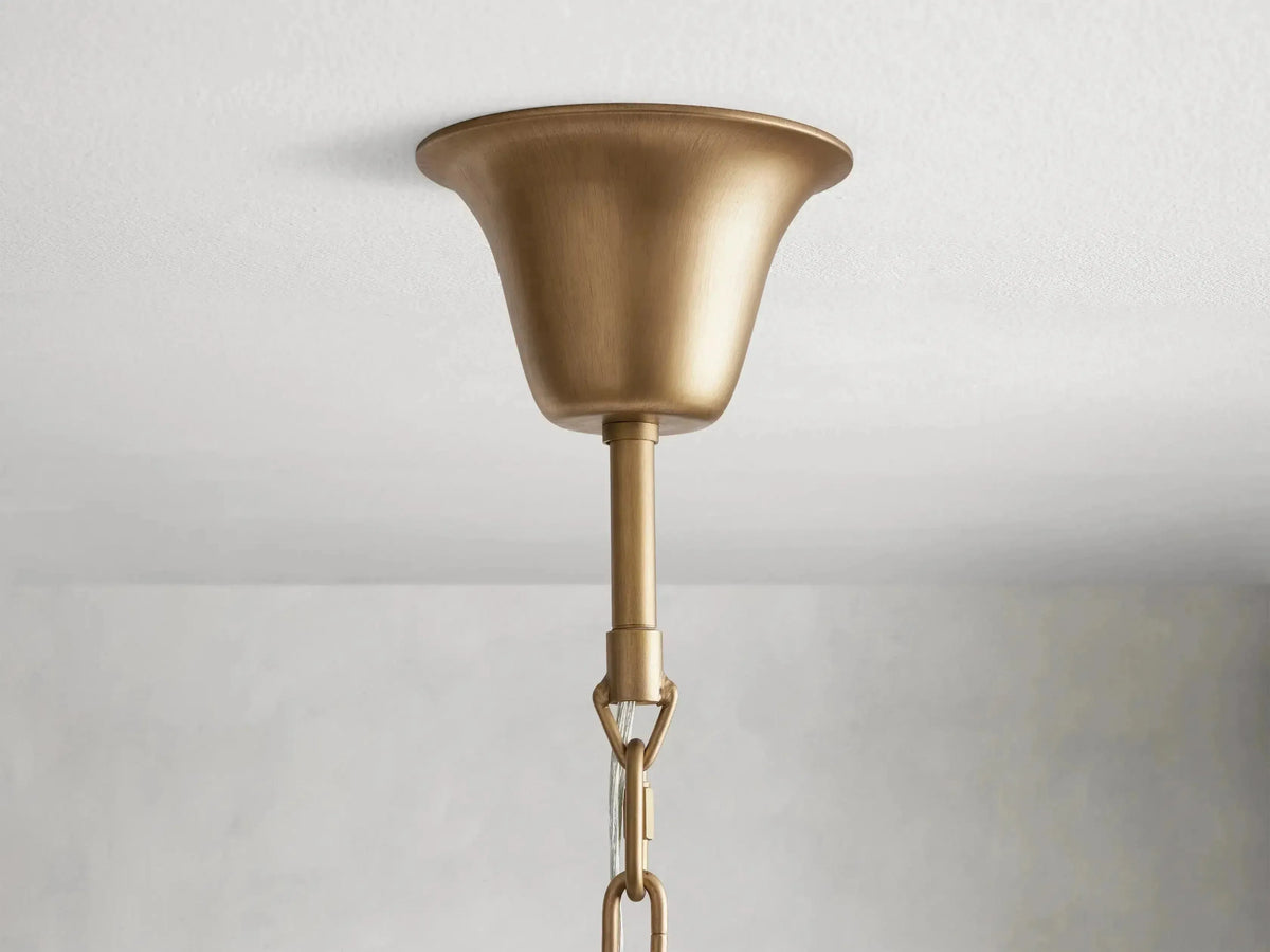 Leyland Tiered Round Crystal Chandelier - Grace Lamp