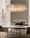 Marigan Multi-Tier Crystal Chain Round Chandelier 60
