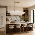Amor Ghiaccio Glass Oval Chandelier 54