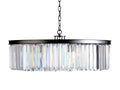 Leyland Crystal Round Chandelier - Grace Lamp