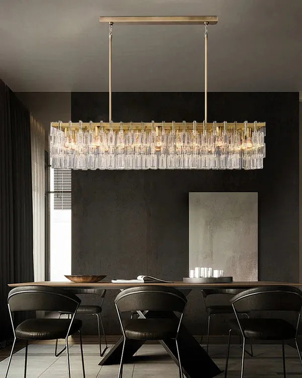 Marigan Rectangle Chandelier 60" - Grace Lamp
