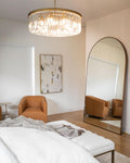 Leyland Crystal Round Chandelier - Grace Lamp