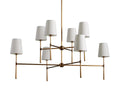 Rhodes 2-Tier Round Chandelier - Grace Lamp