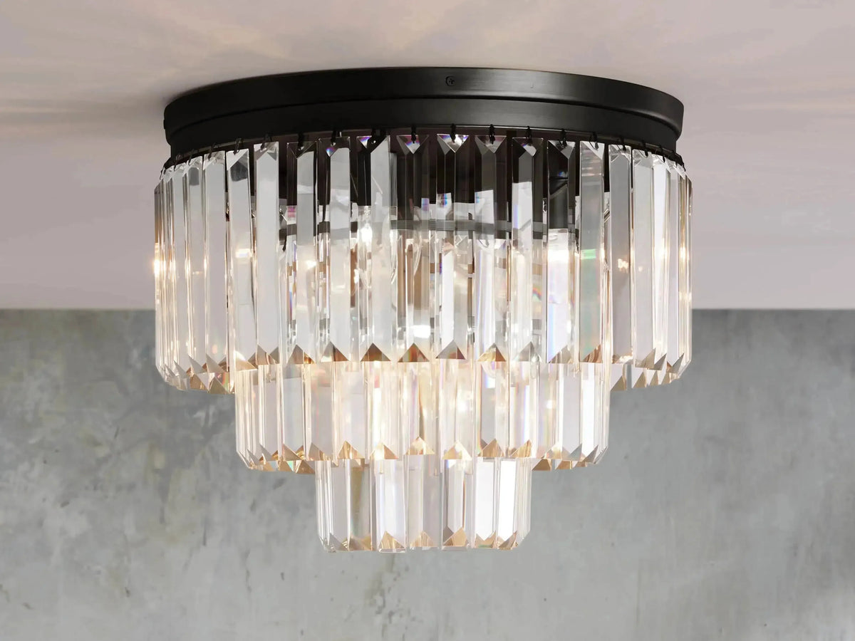 Leyland Crystal Flushmount - Grace Lamp