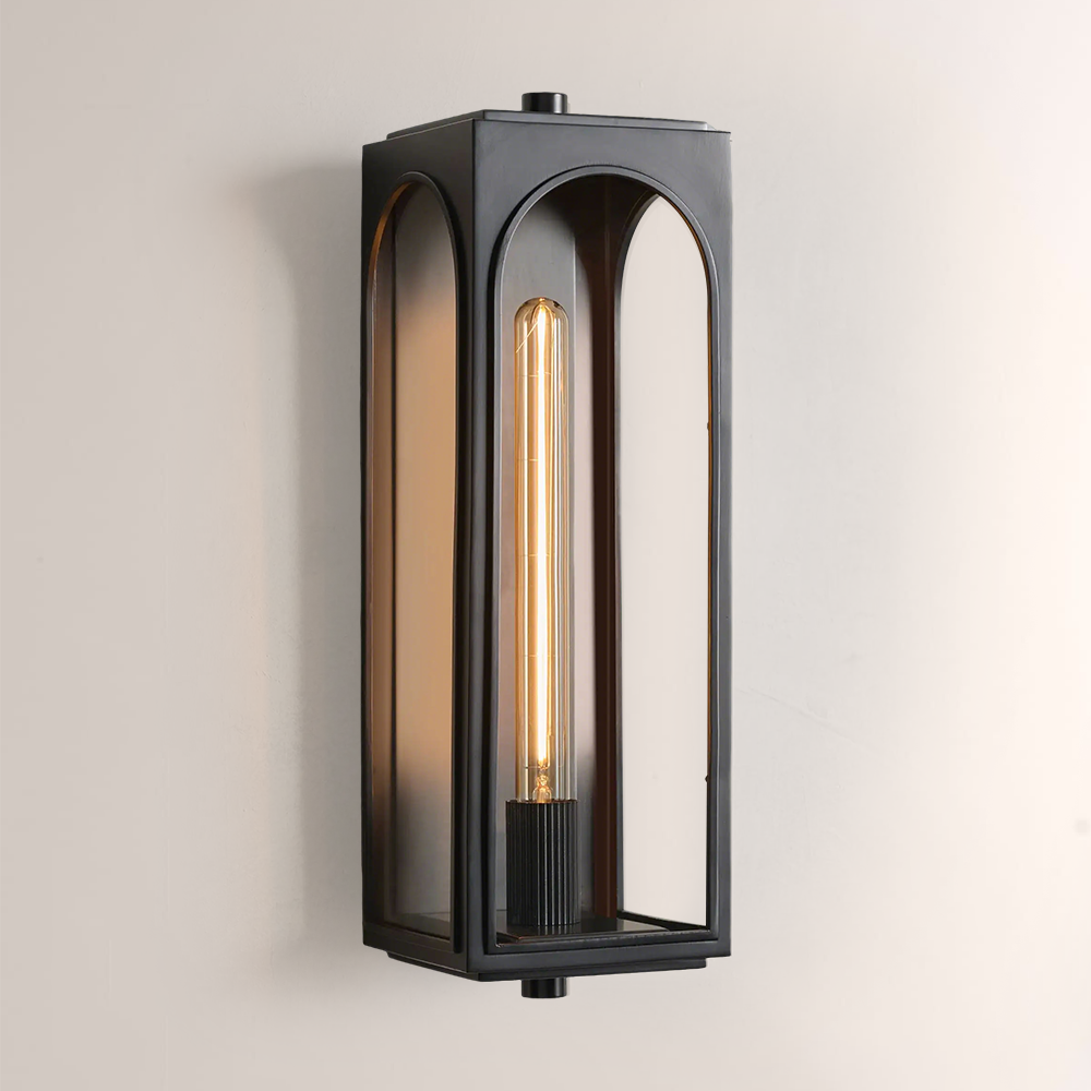 Palladian Outdoor Wall Sconce 13"H 19"H 24"H - Grace Lamp