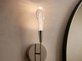 Soltaire Crystal Double Wall Sconce - Grace Lamp