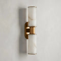 Harlin 2-Light Wall Sconce in Alabaster - Grace Lamp