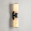 Harlin 2-Light Wall Sconce in Alabaster - Grace Lamp