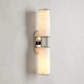 Harlin 2-Light Wall Sconce in Alabaster - Grace Lamp