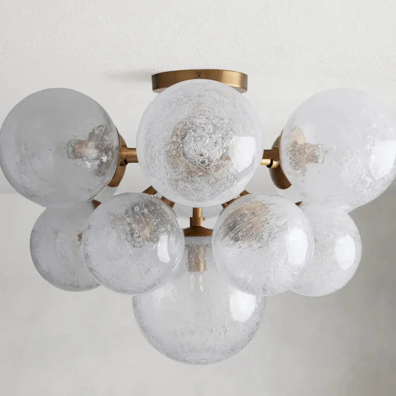 Mandoza Flushmount 21.5"D - Grace Lamp