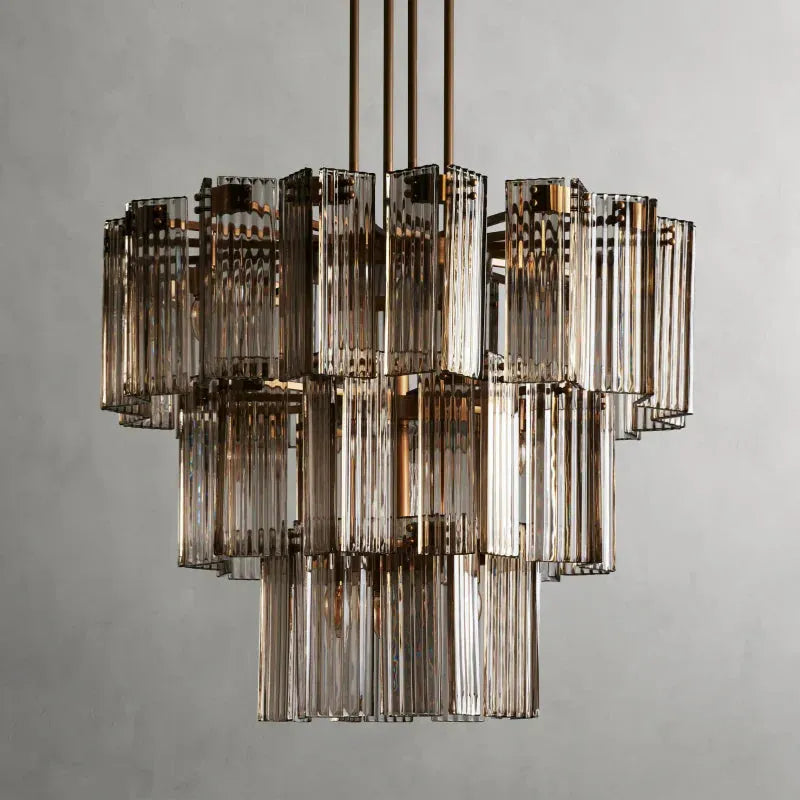 Delsie Round Chandelier - Grace Lamp