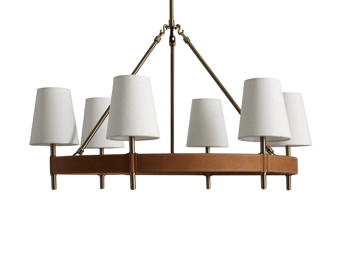 Hastings Halo Round Chandelier-Grace Lamp