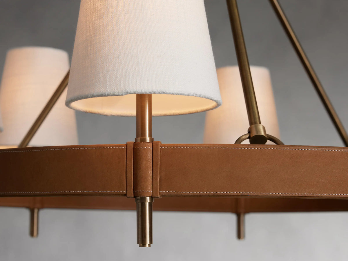 Hastings Halo Round Chandelier-Grace Lamp