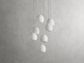 Maeva Round Alabaster Chandelier 13'' 21'' 36'' - Grace Lamp