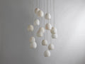 Maeva Round Alabaster Chandelier 13'' 21'' 36'' - Grace Lamp