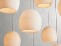 Maeva Round Alabaster Chandelier 13'' 21'' 36'' - Grace Lamp