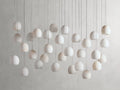 Maeva Round Alabaster Chandelier 13'' 21'' 36'' - Grace Lamp