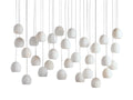 Maeva Round Alabaster Chandelier 13'' 21'' 36'' - Grace Lamp