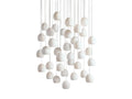 Maeva Round Alabaster Chandelier 13'' 21'' 36'' - Grace Lamp