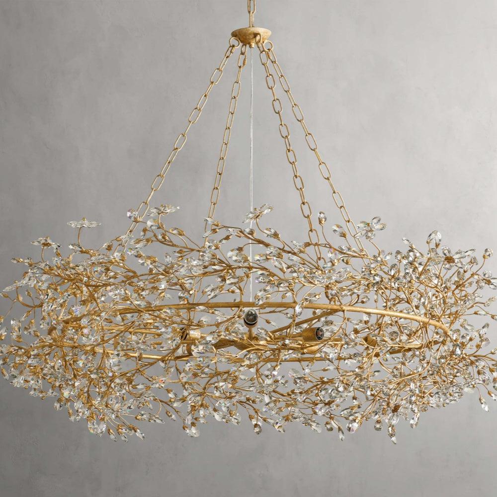 Fiore Crown Chandelier - Grace Lamp