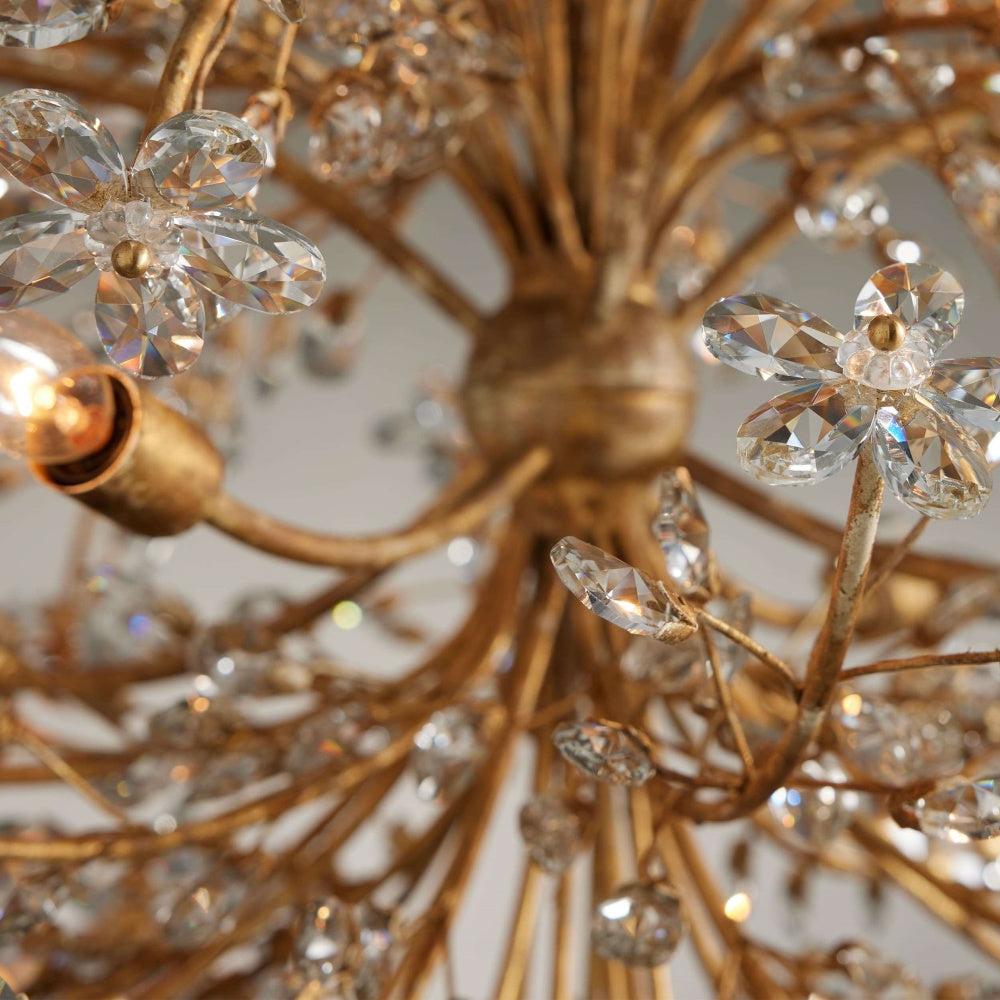 Fiore 8 Light Round Chandelier - Grace Lamp