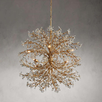Fiore 8 Light Round Chandelier - Grace Lamp