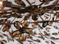 Fiore Colored Oval Chandelier - Grace Lamp