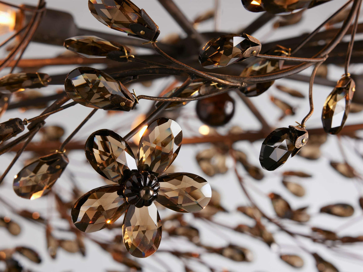 Fiore Colored Oval Chandelier - Grace Lamp