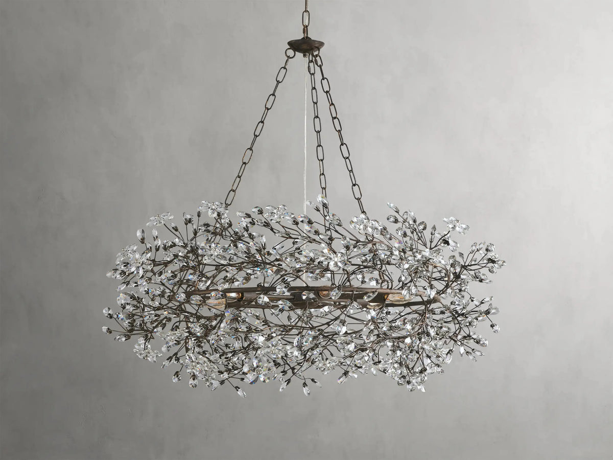 Fiore Crown Chandelier - Grace Lamp