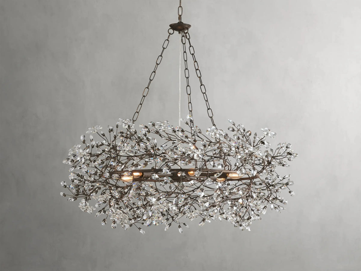Fiore Crown Chandelier - Grace Lamp