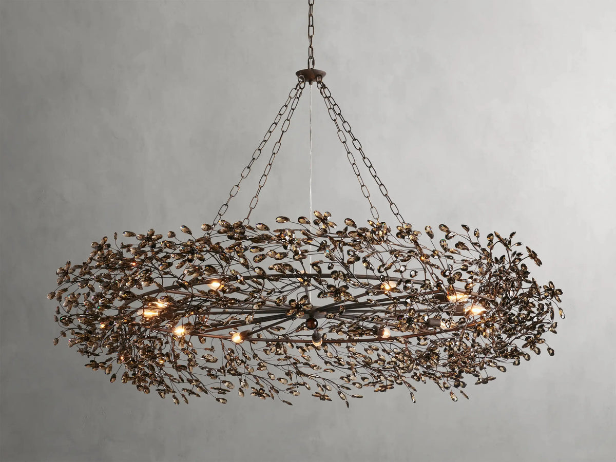 Fiore Crown Chandelier - Grace Lamp