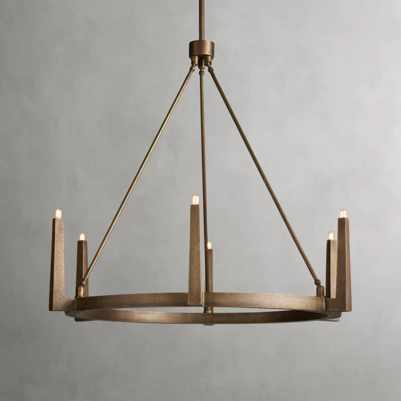 Emmet Round Chandelier - Grace Lamp