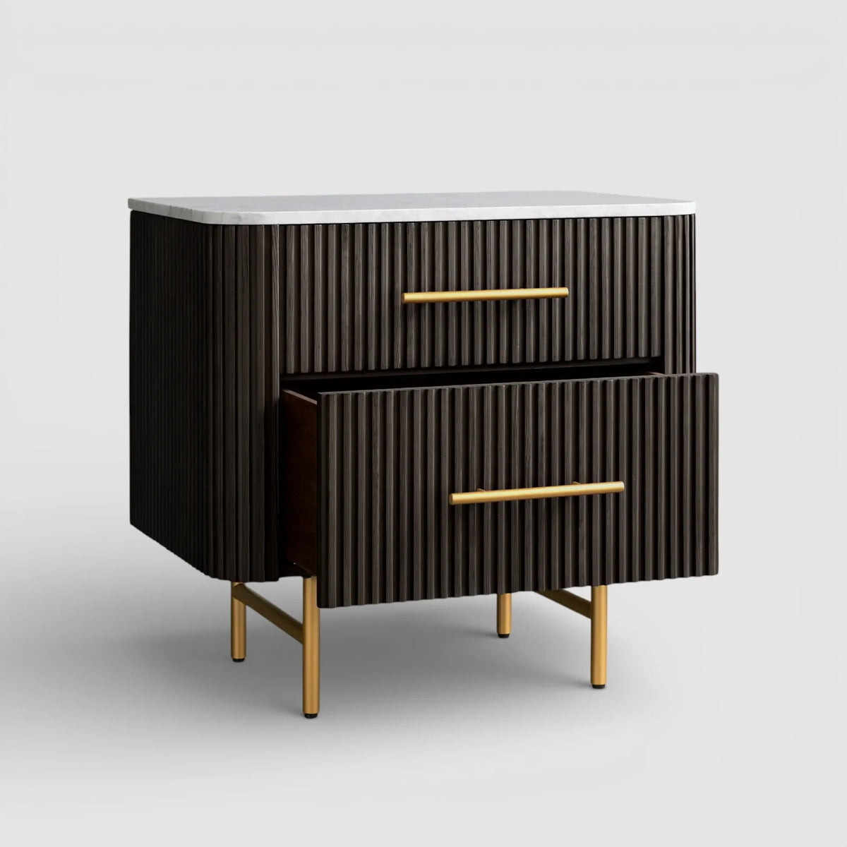 Finnley Closed Nightstand - Grace Lamp