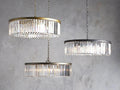 Leyland Crystal Round Chandelier - Grace Lamp