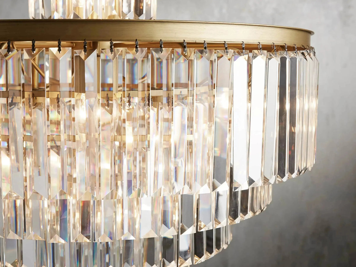 Leyland Crystal Chandelier 22 Light - Grace Lamp
