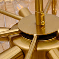 Amor 3-Tier Ghiaccio Glass Round Chandelier 24