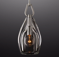 Botanist Flute Crystal Pendant 6'' 8'' 9'' - Grace Lamp