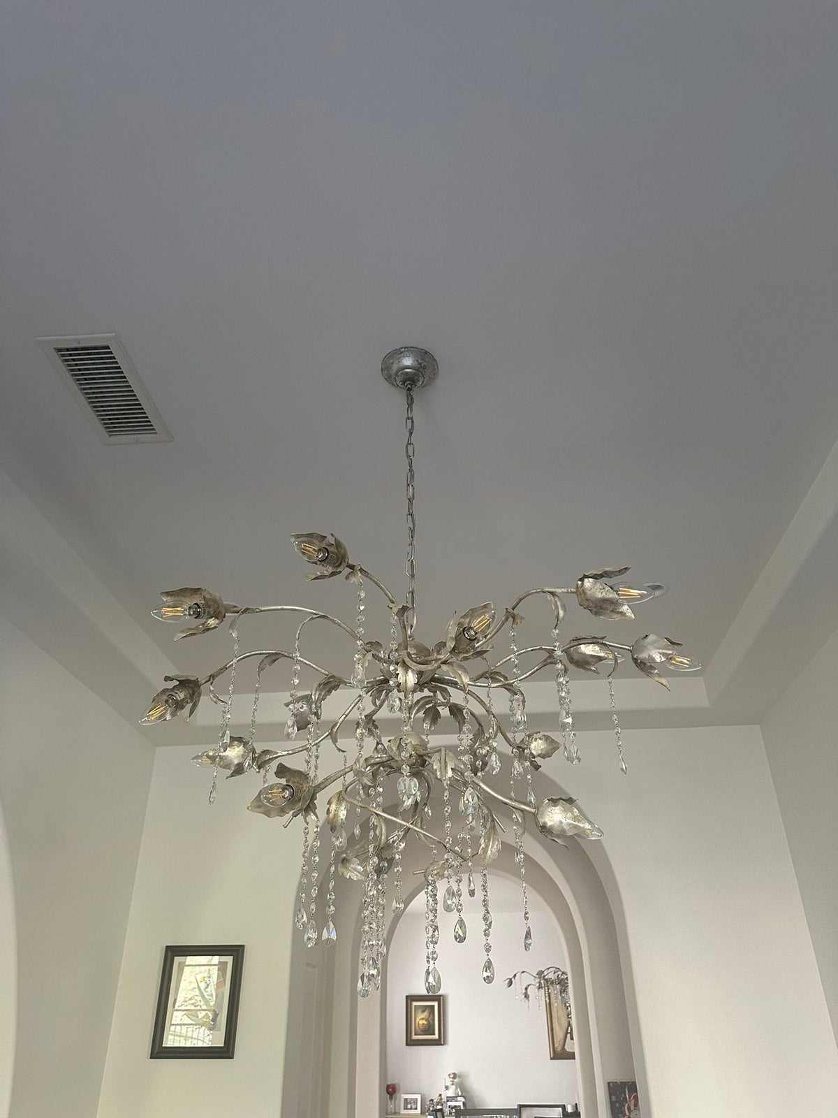 Viticcio Round Silver Chandelier - Grace Lamp