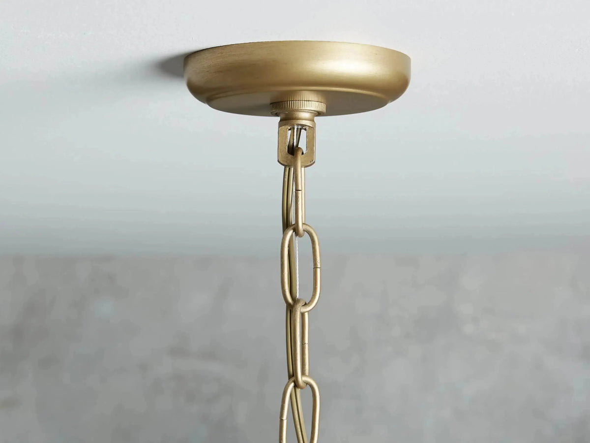 Leyland Crystal Round Chandelier - Grace Lamp