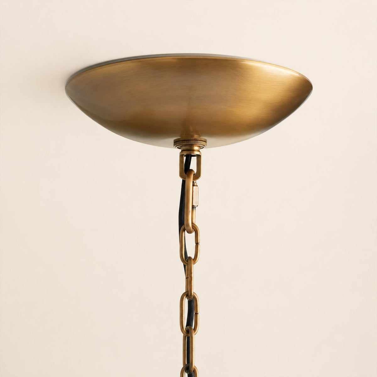 Amor 5-Tier Ghiaccio Glass Round Chandelier 48"