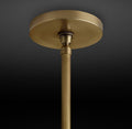 Hand Carved Alabaster Cylinder Pendent - Grace Lamp