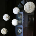 Alabaster Hemisphere Wall Sconce - Grace Lamp