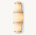 San Marco Alabaster Round Wall Sconce - Grace Lamp