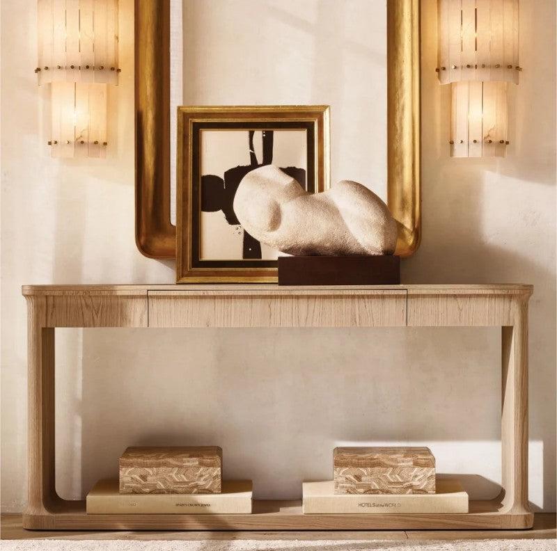 San Marco Alabaster Round Wall Sconce - Grace Lamp