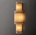 San Marco Alabaster Round Wall Sconce - Grace Lamp