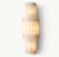 San Marco Alabaster Round Wall Sconce - Grace Lamp