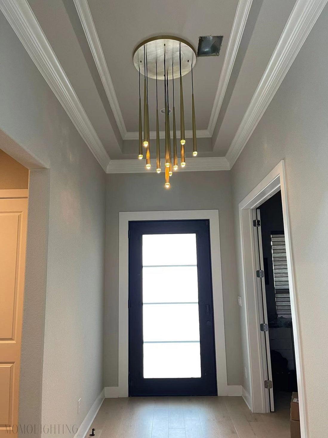 Aquitain Modern Round Chandelier 24" - Grace Lamp