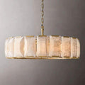 Harlow Calcite Round Chandelier 43