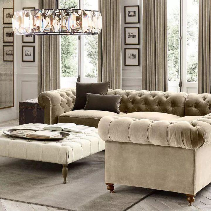 Harlow Crystal Round Chandelier 43" - Grace Lamp